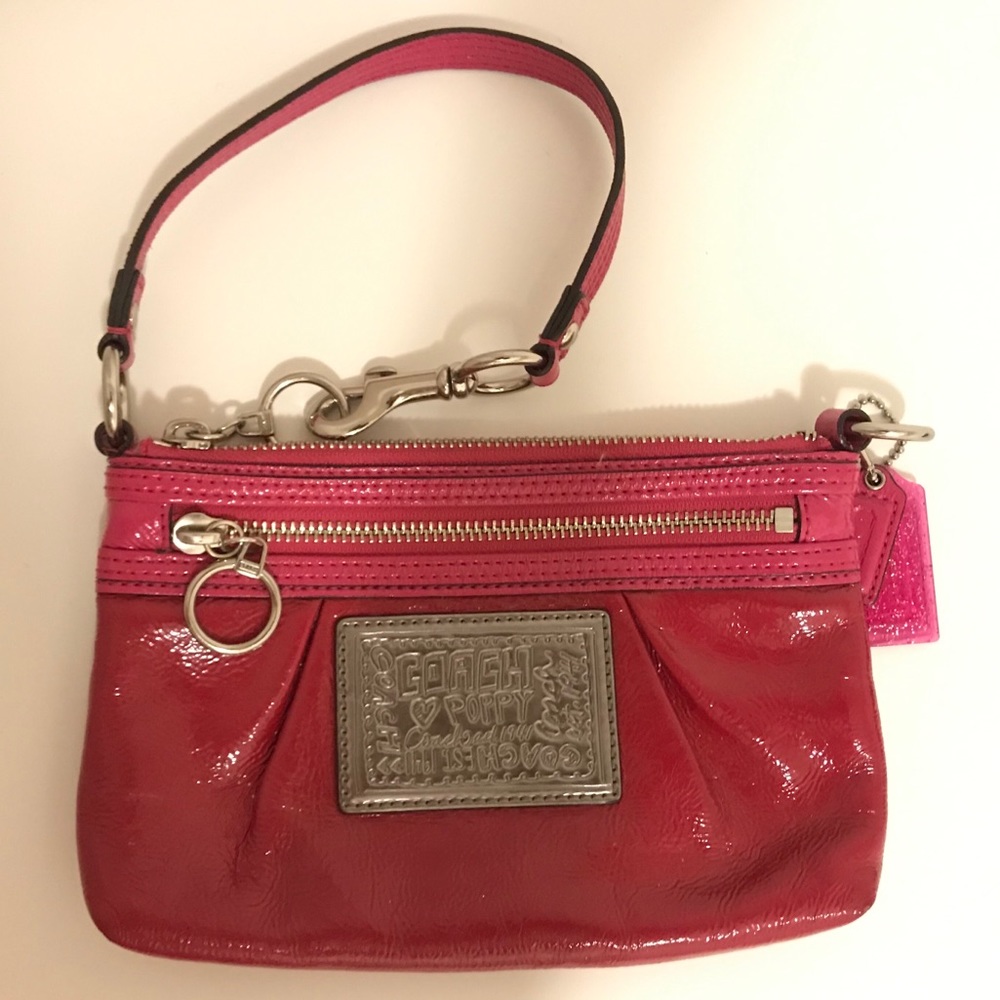 Coach Poppy Wristlet